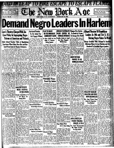 New York Age, Feb 25, 1928