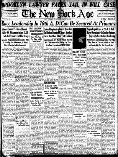 New York Age, Jul 14, 1928