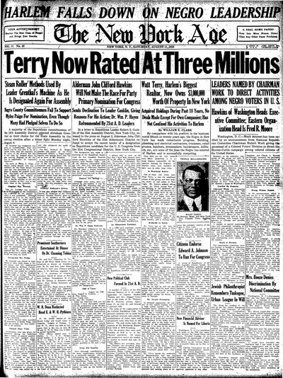 New York Age, Aug 11, 1928