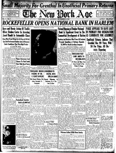 New York Age, Sep 22, 1928