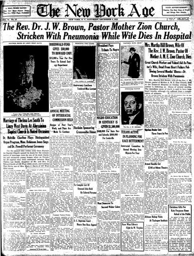New York Age, Dec 8, 1928