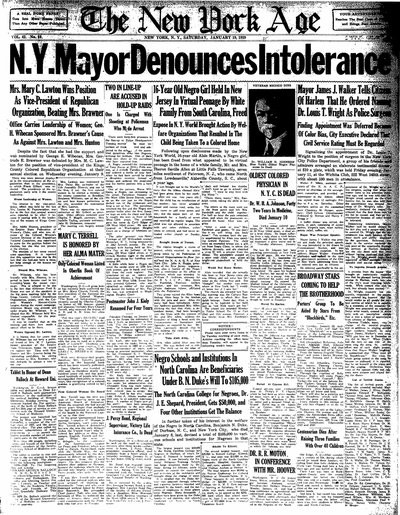 New York Age, Jan 19, 1929