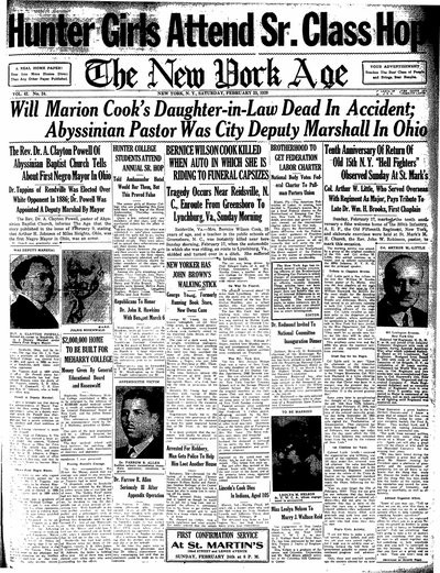 New York Age, Feb 23, 1929