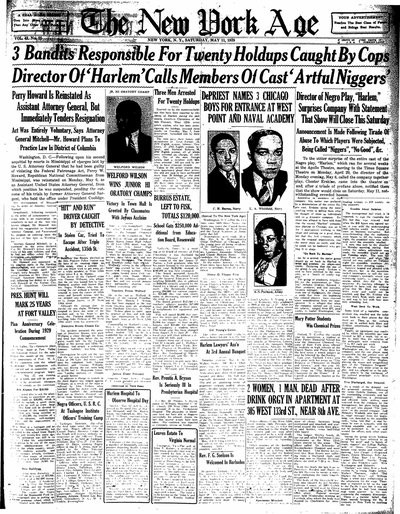 New York Age, May 11, 1929