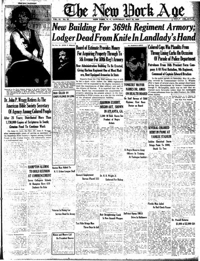 New York Age, May 25, 1929