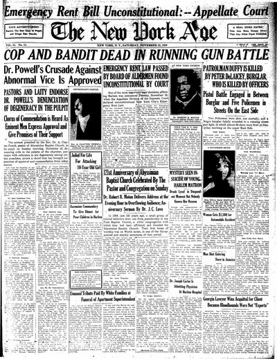New York Age, Nov 23, 1929