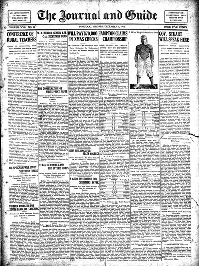 Norfolk Journal and Guide, Dec 9, 1916