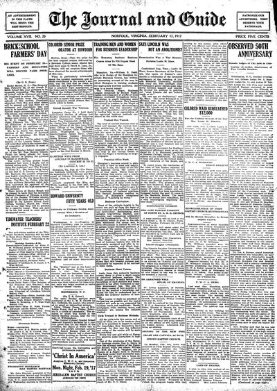 Norfolk Journal and Guide, Feb 17, 1917