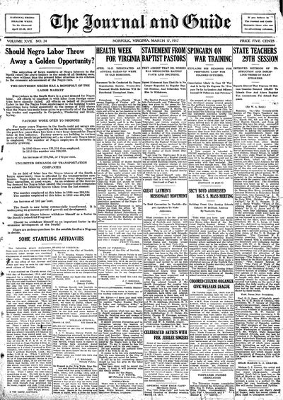 Norfolk Journal and Guide, Mar 17, 1917