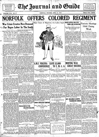 Norfolk Journal and Guide, Apr 14, 1917
