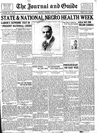Norfolk Journal and Guide, Apr 21, 1917