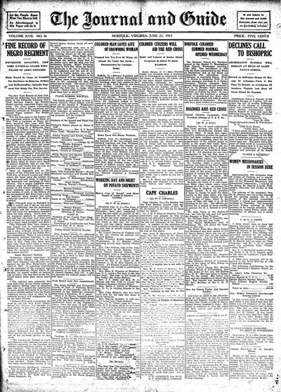 Norfolk Journal and Guide, Jun 23, 1917