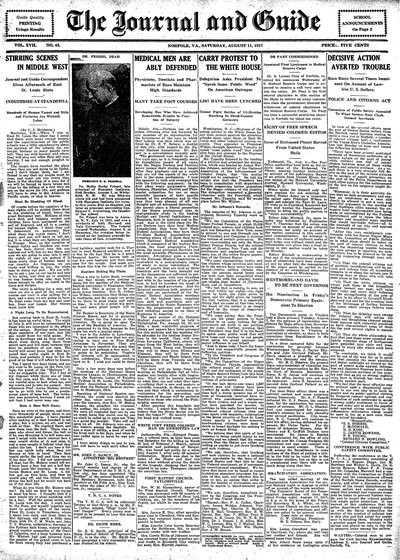 Norfolk Journal and Guide, Aug 11, 1917