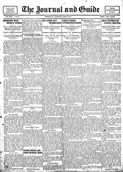 Norfolk Journal and Guide, Sep 8, 1917