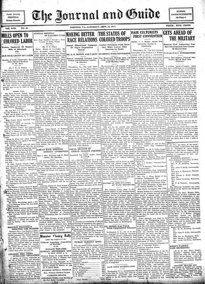 Norfolk Journal and Guide, Sep 15, 1917