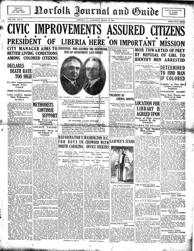 Norfolk Journal and Guide, Mar 12, 1921