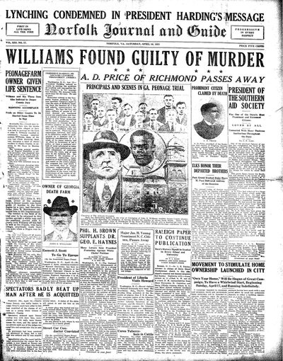 Norfolk Journal and Guide, Apr 16, 1921