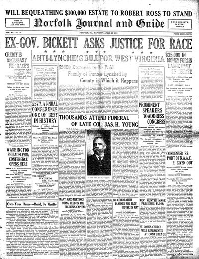 Norfolk Journal and Guide, Apr 23, 1921