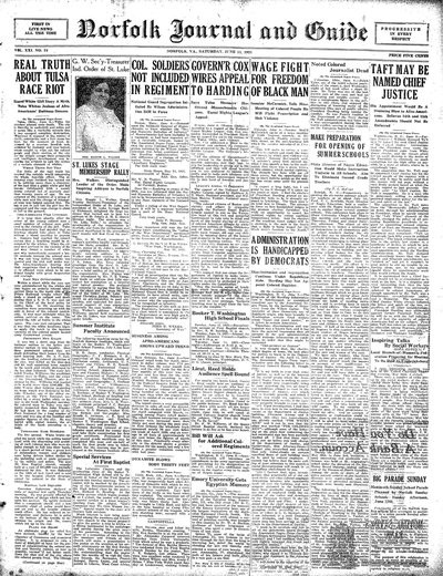 Norfolk Journal and Guide, Jun 11, 1921