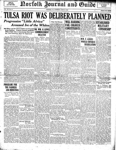 Norfolk Journal and Guide, Jun 18, 1921