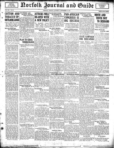 Norfolk Journal and Guide, Sep 17, 1921