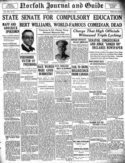 Norfolk Journal and Guide, Mar 11, 1922