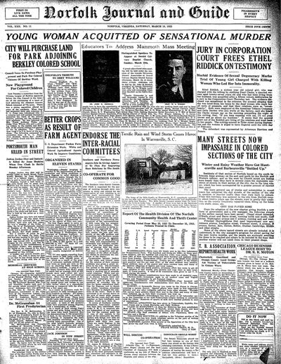 Norfolk Journal and Guide, Mar 18, 1922