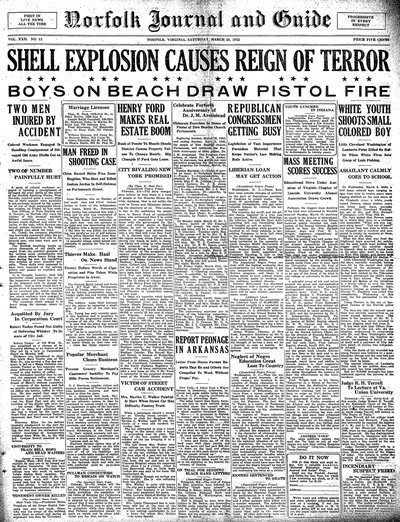 Norfolk Journal and Guide, Mar 25, 1922