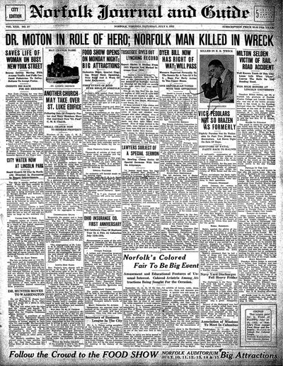 Norfolk Journal and Guide, Jul 8, 1922