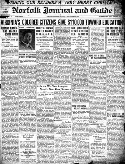 Norfolk Journal and Guide, Dec 23, 1922