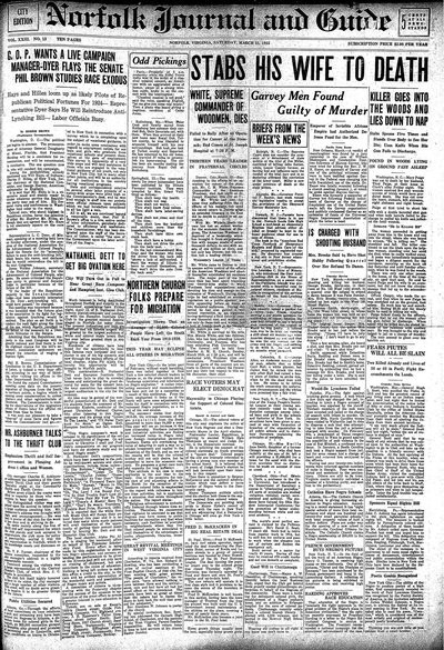 Norfolk Journal and Guide, Mar 31, 1923