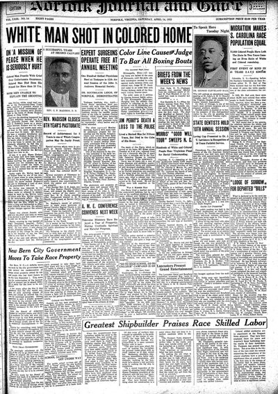 Norfolk Journal and Guide, Apr 14, 1923