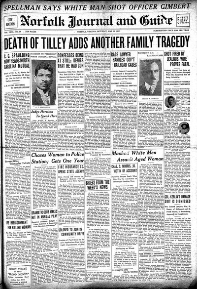 Norfolk Journal and Guide, May 12, 1923