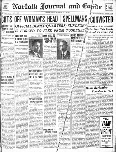 Norfolk Journal and Guide, Jul 14, 1923
