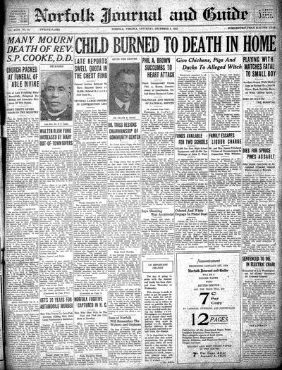 Norfolk Journal and Guide, Dec 8, 1923