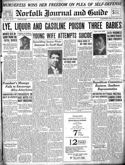 Norfolk Journal and Guide, Dec 15, 1923