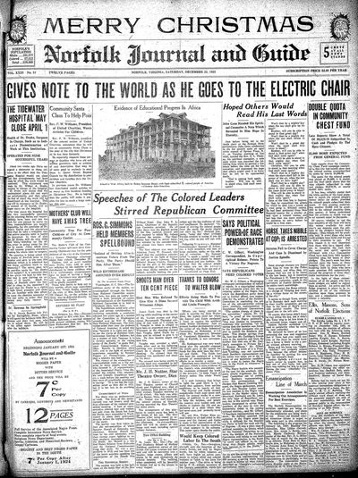 Norfolk Journal and Guide, Dec 22, 1923