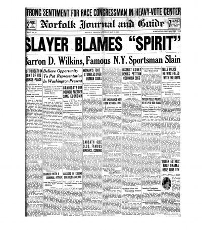 Norfolk Journal and Guide, May 31, 1924