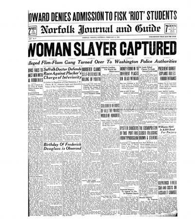 Norfolk Journal and Guide, Feb 21, 1925