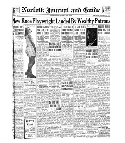 Norfolk Journal and Guide, Apr 11, 1925