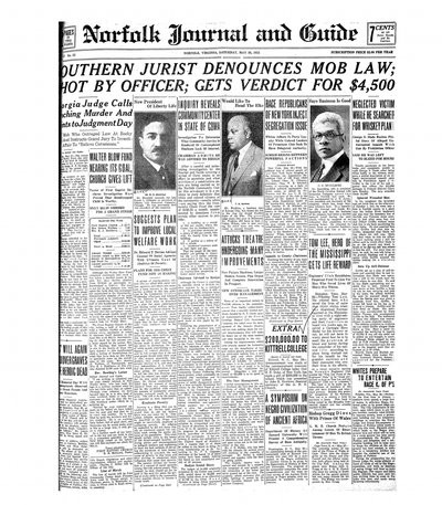 Norfolk Journal and Guide, May 30, 1925