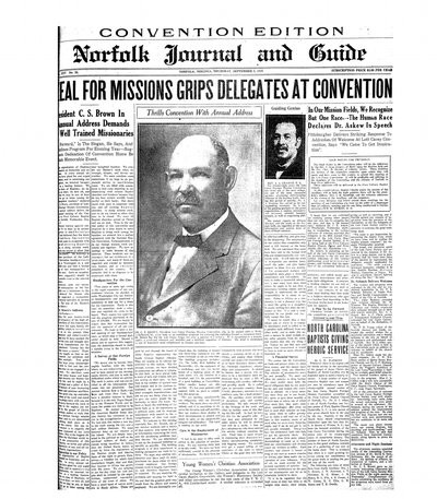 Norfolk Journal and Guide, Sep 3, 1925