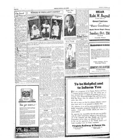 Norfolk Journal and Guide, Oct 24, 1925