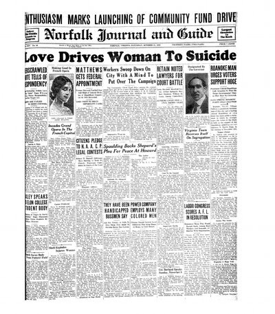 Norfolk Journal and Guide, Oct 31, 1925