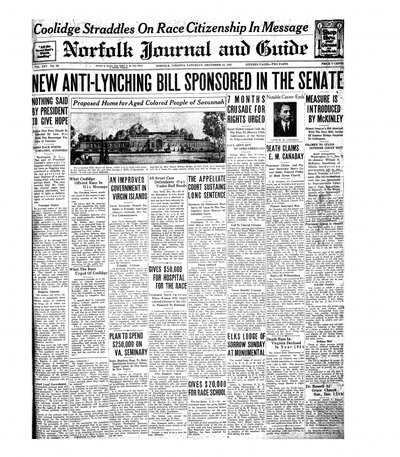 Norfolk Journal and Guide, Dec 12, 1925