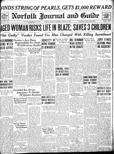 Norfolk Journal and Guide, Jan 23, 1926