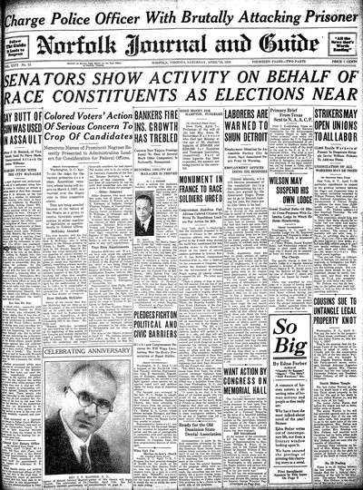 Norfolk Journal and Guide, Apr 10, 1926
