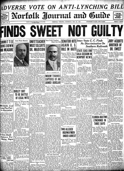 Norfolk Journal and Guide, May 22, 1926