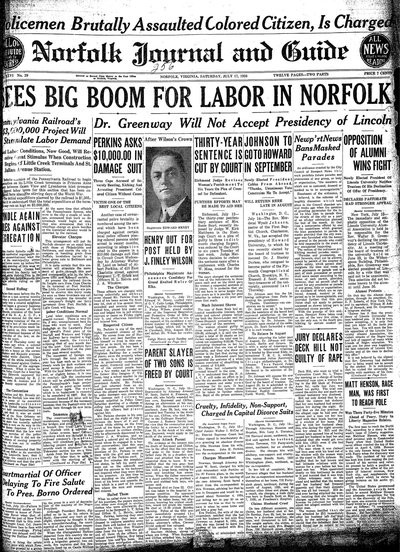 Norfolk Journal and Guide, Jul 17, 1926