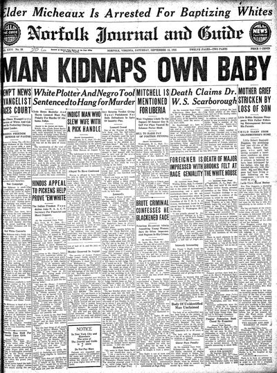 Norfolk Journal and Guide, Sep 18, 1926